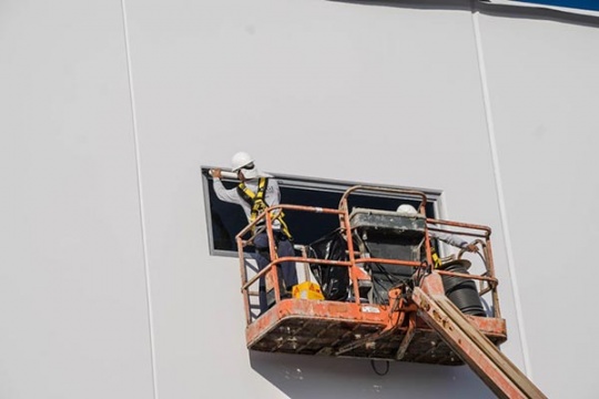 Impact Window Installation Of CGI Windows & Doors Building